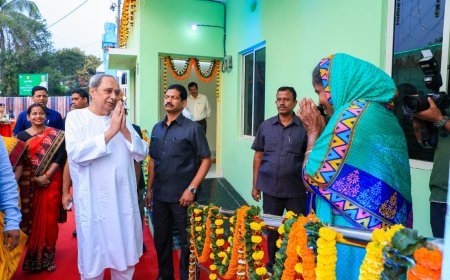 ନବ ନିର୍ମିତ ଲିଙ୍ଗରାଜ କୁଷ୍ଠ କଲୋନୀ ଲୋକାର୍ପିତ କଲେ ମୁଖ୍ୟମନ୍ତ୍ରୀ