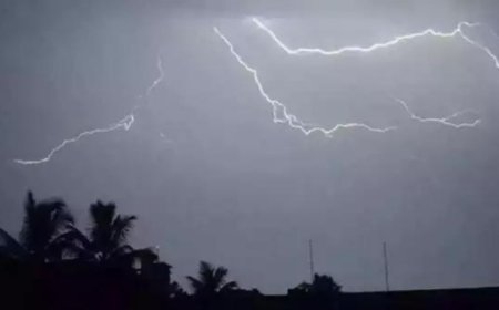 ବଜ୍ରପାତ ଓ ବର୍ଷା ପାଇଁ ଏସବୁ ଜିଲ୍ଲାକୁ ୟେଲୋ ୱାର୍ଣ୍ଣିଂ ଜାରି