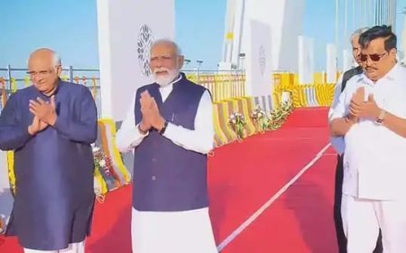 ସୁଦର୍ଶନ ସେତୁର ଲୋକାର୍ପଣ କଲେ ପ୍ରଧାନମନ୍ତ୍ରୀ ମୋଦୀ