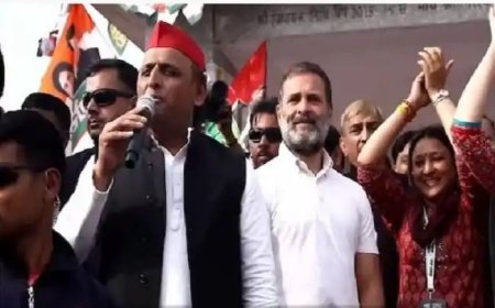 ଲୋକ ସଭା ନିର୍ବାଚନ ଲଢିବାକୁ ଏକାଠି ହେଲେ ରାହୁଲ-ଅଖିଳେଶ