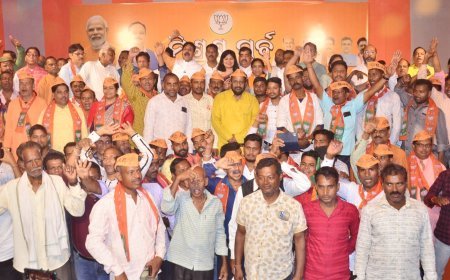 ପୂର୍ବତନ ବିଧାୟକ ନବୀନ ନନ୍ଦ ଏବଂ ଭାଦୋବ ହାଁସଦା ବିଜେପିରେ ହେଲେ ସାମିଲ