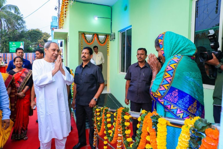 ନବ ନିର୍ମିତ ଲିଙ୍ଗରାଜ କୁଷ୍ଠ କଲୋନୀ ଲୋକାର୍ପିତ କଲେ ମୁଖ୍ୟମନ୍ତ୍ରୀ