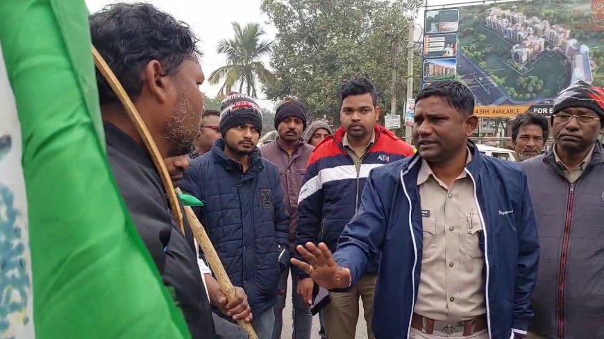 JMM ପକ୍ଷରୁ ରାଇରଙ୍ଗପୁରରେ ବନ୍ଦ ପାଳନ