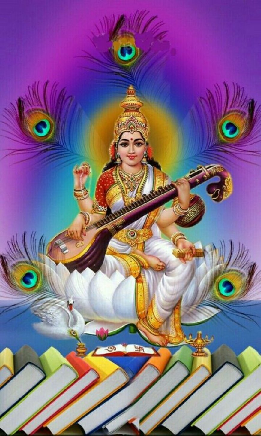 ଜ୍ଞାନପ୍ରଦାୟିନୀ ମା' ସରସ୍ବତୀ