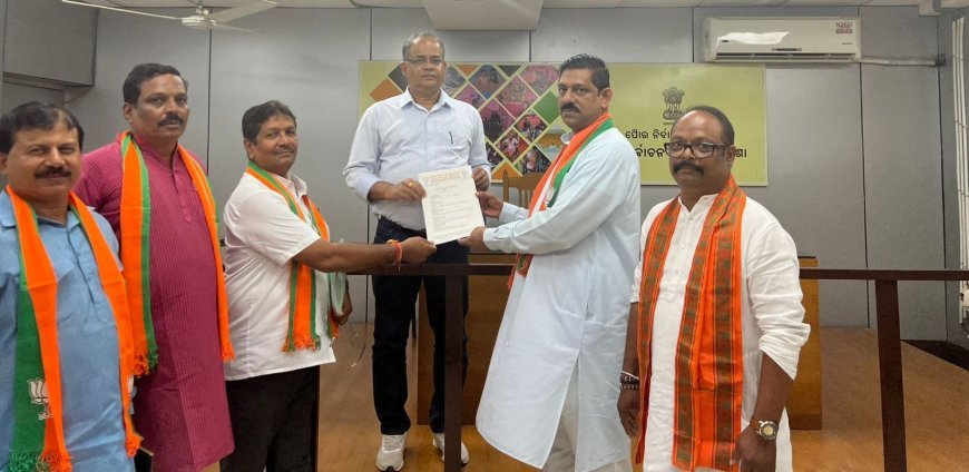 ଓଡ଼ିଶା ମ୍ୟୁନିସପାଲ୍ କର୍ପୋରେସନ ଆଇନ ଭଙ୍ଗ କରିଥିବା ଅପରାଧୀ କର୍ପୋରେଟରମାନଙ୍କର ସଭ୍ୟପଦ ରଦ୍ଦ କରାଯାଇ ତୁରନ୍ତ ନିର୍ବାଚନ କରାଯାଉ: ବିଜେପି