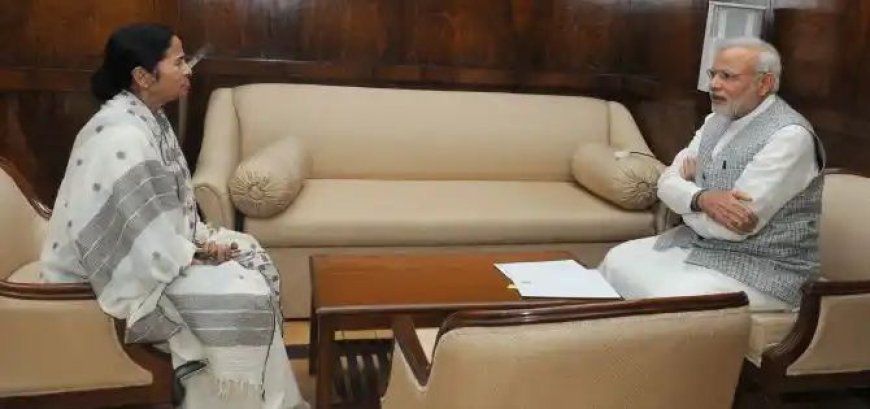ରାଜଭବନରେ ମୋଦୀଙ୍କୁ ଭେଟିଲେ ମମତା