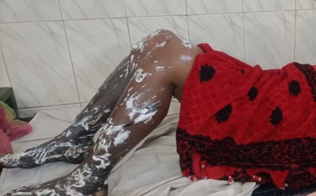 ଆମ୍ବୁଲାନ୍ସରେ ଫାଟିଲା ଅକ୍ସିଜେନ ସିଲିଣ୍ଡର, ମହିଳା ଗୁରୁତର* 