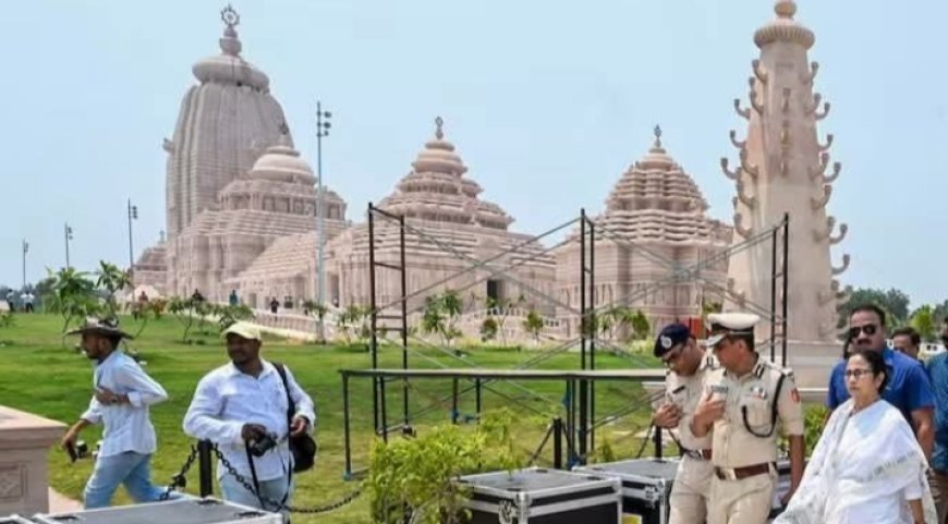 ଦୀଘାମନ୍ଦିରରୁ ହଟିଲା ଜଗନ୍ନାଥ ଧାମ ଲେଖା ।