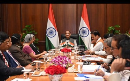 ଶ୍ରୀଲଙ୍କା ସଂସଦୀୟ ପ୍ରତିନିଧି ଦଳ ଭାରତର ସଂସଦ ଭବନରେ, ଲୋକସଭା ବାଚସ୍ପତିଙ୍କ ସହିତ