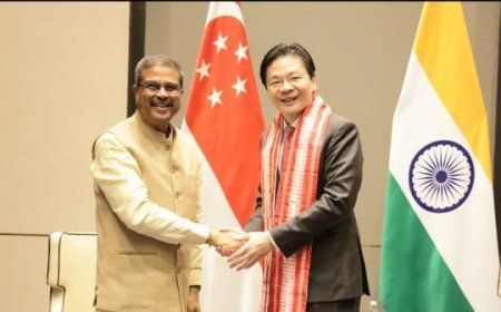 ଭାରତର ଶିକ୍ଷା ମନ୍ତ୍ରୀ ଓ ସିଙ୍ଗାପୁର ପ୍ରଧାନମନ୍ତ୍ରୀ ଙ୍କ ଦ୍ବିପାକ୍ଷିକ ଆଲୋଚନା ସଫଳ