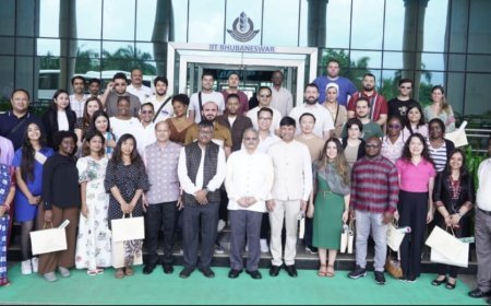 ବିଶ୍ୱ ଦକ୍ଷିଣ ଯୁବ କୂଟନୀତିଜ୍ଞମାନେ IIT ଭୁବନେଶ୍ୱର ପରିଦର୍ଶନ କଲେ