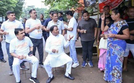 ବିନା ପ୍ରୋଟୋକଲରେ 'ଚା'  ଖଟିରେ ମୁଖ୍ୟମନ୍ତ୍ରୀ ମୋହନ  ମାଝୀ