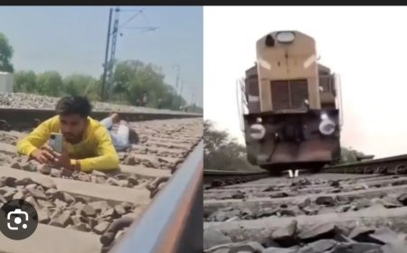 ଆଉ ହୋଇପାରିବ ନାହିଁ 'ରିଲସ' ରେଳ ଟ୍ରାକ ଓ ଷ୍ଟେସନ ଆଦି ସ୍ଥାନରେ |  ସାବଧାନ  !