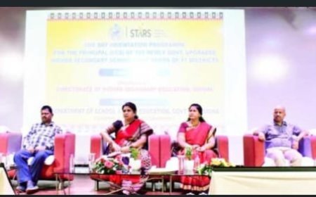 ଉଚ୍ଚ ମାଧ୍ୟମିକ ଶିକ୍ଷା ନିର୍ଦ୍ଦେଶାଳୟ (DHSE), ଓଡ଼ିଶା, ୧୭ଟି ଜିଲ୍ଲାର ଅତିରିକ୍ତ ଜିଲ୍ଲା ଶିକ୍ଷା ଅଧିକାରୀ (ADEO)ଙ୍କ ସହିତ ୧୦୨ ଜଣ ନୂତନ ଭାବରେ ଉନ୍ନୀତ ଉଚ୍ଚ ମାଧ୍ୟମିକ ବିଦ୍ୟାଳୟର ପ୍ରଧାନଶିକ୍ଷକଙ୍କ ପାଇଁ ଏକ ଦିନିକିଆ ଅଭିମୁଖୀକରଣ କାର୍ଯ୍ୟକ୍ରମ ଆୟୋଜନ ହୋଇଥିଲା।