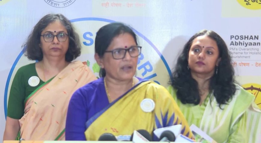 ହେଲଥି ଡାଏଟ ର ଅଭିଯାନକୁ ଶୁଭାରମ୍ଭ କଲେ ଉପମୁଖ୍ୟମନ୍ତ୍ରୀ ଶ୍ରୀମତୀ ପ୍ରଭାତୀ ପରିଡା