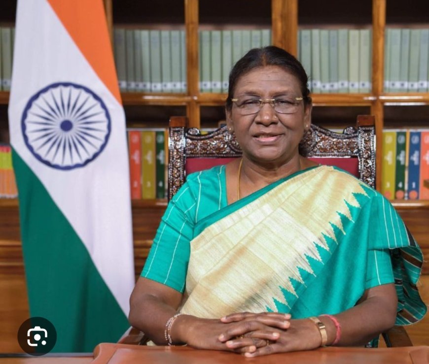 ରାଷ୍ଟ୍ରପତି ଦ୍ରୌପଦୀ ମୁର୍ମୁ ଙ୍କଦେଶବାସୀଙ୍କ ପ୍ରତି ଦୁର୍ଗା ପୂଜା ଶୁଭେଚ୍ଛା...