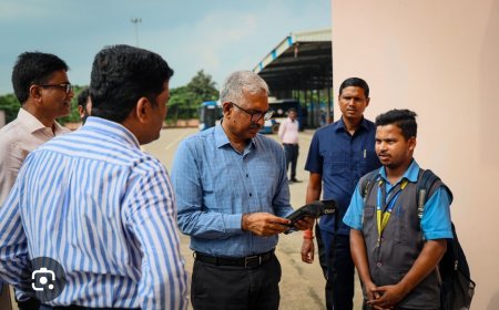 CRUT ଡିପୋ ପରିଦର୍ଶନ କଲେ ମନୋଜ ଆହୁଜା