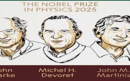 ସ୍ଵିଡେନ : ପଦାର୍ଥ ବିଜ୍ଞାନରେ ନୋବେଲ ପୁରସ୍କାର  ଘୋଷଣା କରାଯାଇଛି ।