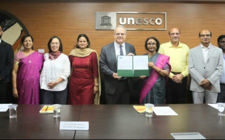 ଛାତ୍ରଛାତ୍ରୀଙ୍କ ସ୍ବାସ୍ଥ୍ୟ ଓ କଲ୍ୟାଣକୁ ପ୍ରୋତ୍ସାହନ ଲାଗି ୟୁନେସ୍କୋ ଏବଂ ଆରଆଇଇ ଭୁବନେଶ୍ବର ମଧ୍ୟରେ ବୁଝାମଣା