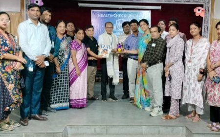 ଡି.ଏ.ଭି କଳିଙ୍ଗ ନଗରରେ ଶିକ୍ଷକଶିକ୍ଷୟିତ୍ରୀ ତଥା କର୍ମଚାରୀମାନଙ୍କ ପାଇଁ  ବିନା ମୂଲ୍ୟରେ ସ୍ବାସ୍ଥ୍ୟ ପରୀକ୍ଷା ଶିବିର