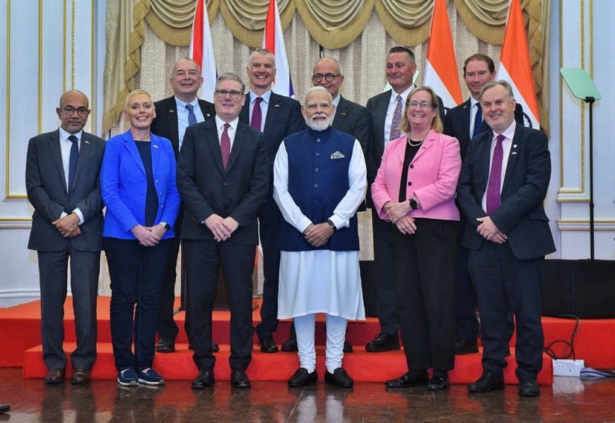 ଭାରତ-ବ୍ରିଟେନ ମିଳିତ ବିବୃତ୍ତ