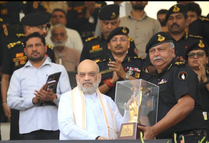 କେନ୍ଦ୍ର ଗୃହ ଏବଂ ସମବାୟ ମନ୍ତ୍ରୀ ଶ୍ରୀ ଅମିତ ଶାହ ଗୁରୁଗ୍ରାମର ମାନେସରରେ ଜାତୀୟ ସୁରକ୍ଷା ଗାର୍ଡ (ଏନ୍. ଏସ୍. ଜି.) ର ୪୧ତମ ପ୍ରତିଷ୍ଠା ଦିବସ ସମାରୋହକୁ ମୁଖ୍ୟ ଅତିଥି ଭାବେ ସମ୍ବୋଧୂତ କରିଥିଲେ।