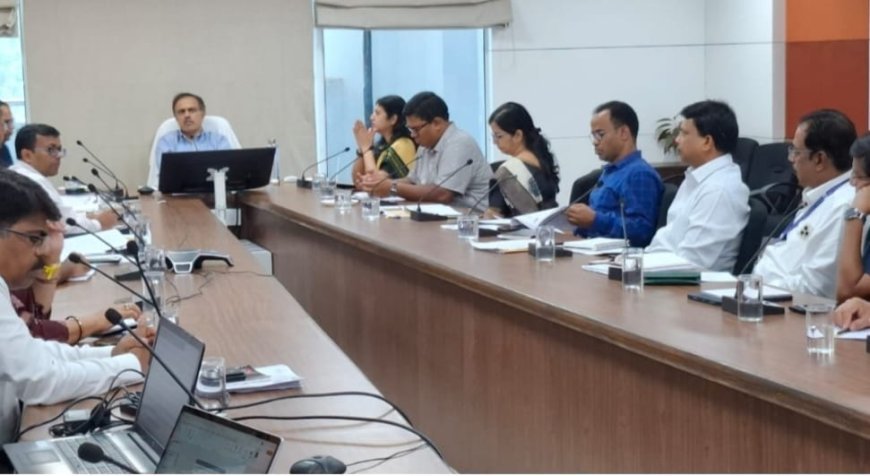 ଓଡିଶା ସରକାରଙ୍କ ଗୃହ ଏବଂ ନଗର ଊନୟନ ବିଭାଗ ସହିତ ଷଷ୍ଠ ରାଜ୍ୟ ଅର୍ଥ କମିଶନଙ୍କ ଆଲୋଚନା...