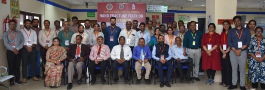 AIIMS ରେ ପୋଡା ଓ ହାତ ଭଙ୍ଗା fixetion କର୍ମଶାଳା...