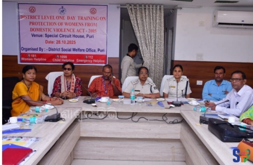 ଘରୋଇ ହିଂସାରୁ ମହିଳାଙ୍କୁ ସୁରକ୍ଷା, କର୍ମଶାଳା...