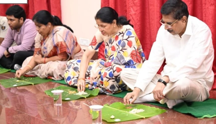 ରାଜଭବନ ରେ ମହାପ୍ରସାଦ