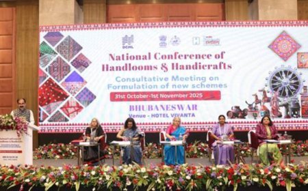 ଭୁବନେଶ୍ବରରେ ଜାତୀୟ ହସ୍ତତନୁ ଏବଂ ହସ୍ତଶିଳ୍ପ ସମ୍ମିଳନୀ 2025 ଉଦଯାପିତ