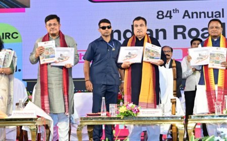 ୮୪ ତମ ଭାରତୀୟ ସଡ଼କ କଂଗ୍ରେସ ସମାବେଶ...