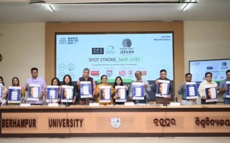 ଷ୍ଟ୍ରୋକ୍‌କୁ ଜାଣନ୍ତୁ, ଜୀବନ ବଞ୍ଚାନ୍ତୁ' ଶୀର୍ଷକରେ ଏକ ବିଶେଷ ସଚେତନତା କାର୍ଯ୍ୟକ୍ରମ ଆୟୋଜିତ ହୋଇଯାଇଛି।