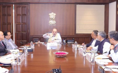 ଦିଲ୍ଲୀ ବିସ୍ଫୋରଣ ପ୍ରସଙ୍ଗରେ କେନ୍ଦ୍ର ଗୃହ ମନ୍ତ୍ରୀ ଶ୍ରୀ ଅମିତ ଶାହଙ୍କ ଅଧ୍ଯକ୍ଷତାରେ ଉଚ୍ଚସ୍ତରୀୟ ସମୀକ୍ଷା ବୈଠକ