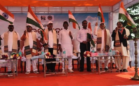 ବାଲିଅନ୍ତା ଓ ବାଲିପାଟଣା ବ୍ଲକ ରେ 'ଏକତା ଯାତ୍ରା' ପାଳନ...