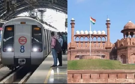 ଦିଲ୍ଲୀରେ ଲାଲକିଲା ମେଟ୍ରୋ ଷ୍ଟେସନ ଆରମ୍ଭ...