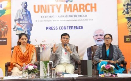 ଏକତା ପଦଯାତ୍ରା ହେଉଛି ସର୍ଦ୍ଦାର ପଟେଲଙ୍କ ଐତିହ୍ୟ ଏବଂ ଯୁବଶକ୍ତିର ଏକ ଜାତୀୟ ଆନ୍ଦୋଳନ : ଡକ୍ଟର ମନସୁଖ ମାଣ୍ଡଭିୟ