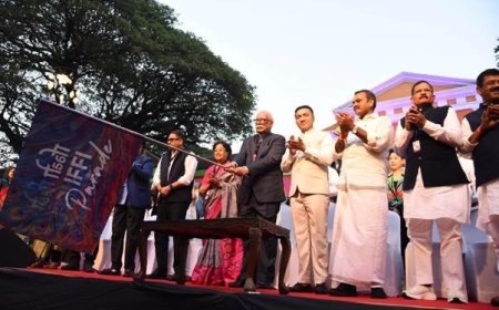 ଐତିହାସିକ ଭବ୍ୟ ପରେଡ୍ ବା କାର୍ଣ୍ଣିଭାଲ୍ ଆୟୋଜନ ସହ ଆଜି ଠାରୁ ଗୋଆରେ ଆରମ୍ଭ ହୋଇଛି 59ମ ଭାରତ ଅର୍ନ୍ତର୍ଜାତୀୟ ଚଳଚ୍ଚିତ୍ର ମହୋତ୍ସବ (ଆଇଏଫଏଫଆଇ)।