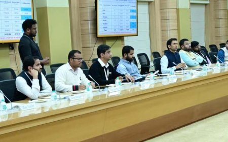 ଉନ୍ନୟନ କମିଶନରଙ୍କ ସମୀକ୍ଷା ବୈଠକ...