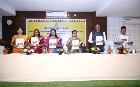 ପିଜିଟି ଶିକ୍ଷକଶିକ୍ଷୟତ୍ରୀଙ୍କୁ ନେଇ ପାଞ୍ଚ ଦିନିଆ ପ୍ରଶିକ୍ଷଣ କାର୍ଯ୍ୟକ୍ରମ...