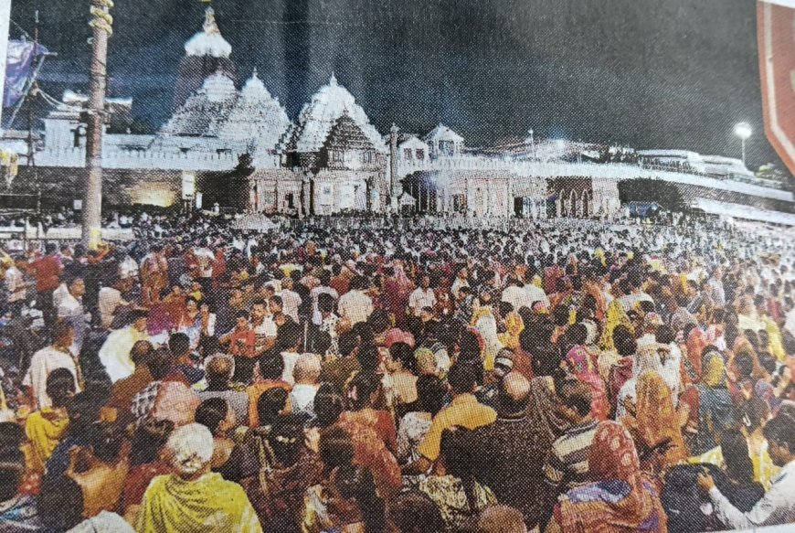 ପଞ୍ଚୁକ ପାଈଁ ପୁରୀରେ ପ୍ରବଳ ଜନ ଗହଳି ଲାଗି ରହିଛି