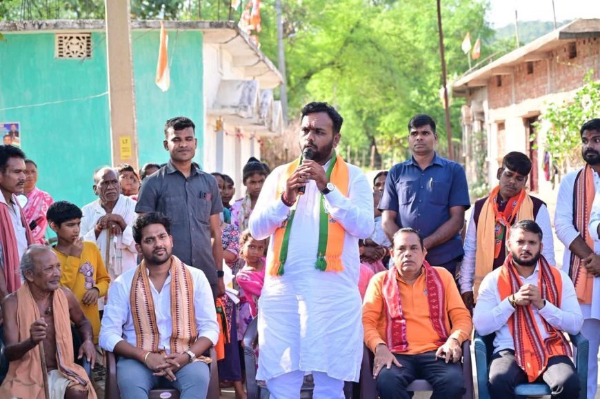 ନୂଆପଡାର ବିଜେପି ପ୍ରାର୍ଥୀ ଜୟ ଢୋଲକିଆ ନିଜ ପାଇଁ ପ୍ରଚାରରେ ଯାହା କୁହନ୍ତି...