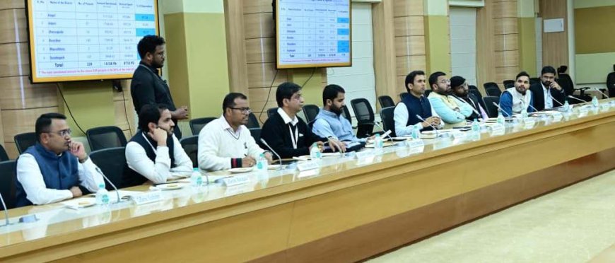 ଉନ୍ନୟନ କମିଶନରଙ୍କ ସମୀକ୍ଷା ବୈଠକ...