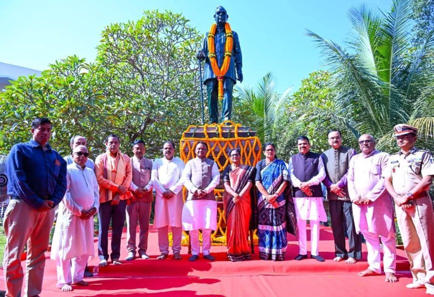 ନବ ଉତ୍କଳର ନିର୍ମାତା ଉତ୍କଳ କେଶରୀ ଡ଼. ହରେକୃଷ୍ଣ ମହତାବଙ୍କ ଜୟନ୍ତୀ ବିଧାନସଭା ପରିସରରେ...