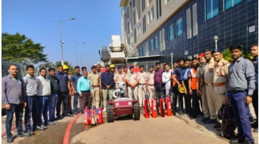 ଉତ୍କଳ ହସ୍ପିଟାଲରେ ଫାୟାର ଆଣ୍ଡ ଏମର୍ଜେନ୍ସି ବିଭାଗ, ଓଡ଼ିଶା ସରକାରଙ୍କ ସହ ଯୋଗରେ ଏକ ଫାୟାର ସେପ୍ଟି ମକ୍ ଡ୍ରିଲ୍ ସଫଳଭାବରେ ଆୟୋଜିତ ହୋଇଯାଇଅଛି|