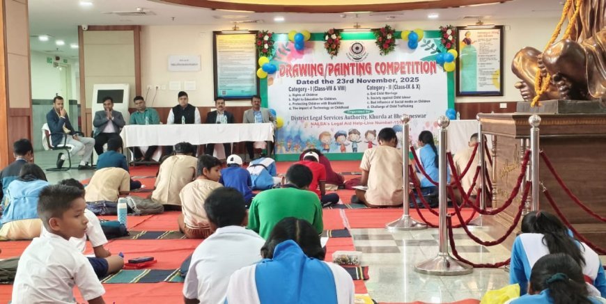 ଜିଲ୍ଲା ସ୍ତରୀୟଚିତ୍ରାଙ୍କନ ଓ ଚିତ୍ରକଳା ପ୍ରତିଯୋଗିତା...