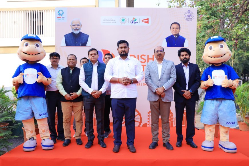 ଓଡ଼ିଶାରେ ଚତୁର୍ଥ ଥର ପାଇଁ ଆୟୋଜିତ ହେବ ଓଡ଼ିଶା ମାଷ୍ଟର୍ସ ୨୦୨୫-ବିଡବ୍ଲ୍ୟୁଏଫ୍ ଟୁର୍ ସୁପର ୧୦୦ ଟୁର୍ଣ୍ଣାମେଣ୍ଟ...