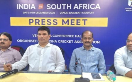 କ୍ରିକେଟ ପାଇଁ OCA ର ସାମ୍ବାଦିକ ସମିଳନୀ...