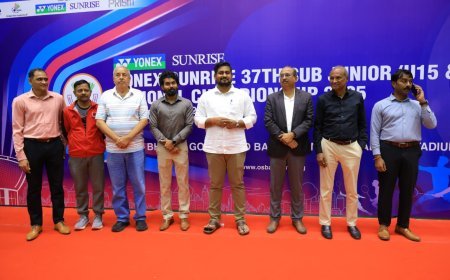 କଳିଙ୍ଗ ଷ୍ଟାଡ଼ିୟମ୍‌ରେ ଆରମ୍ଭ ହେଲା ୩୭ତମ ସବ-ଜୁନିୟର ଜାତୀୟ ବ୍ୟାଡ଼ମିଣ୍ଟନ ଚାମ୍ପିୟନସିପ୍...