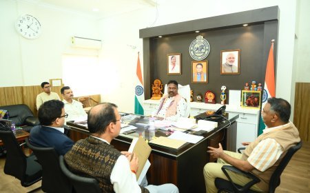 ପଞ୍ଚାୟତିରାଜ ଓ ପାନୀୟଜଳ ବିଭାଗର ସମୀକ୍ଷା ବୈଠକ...